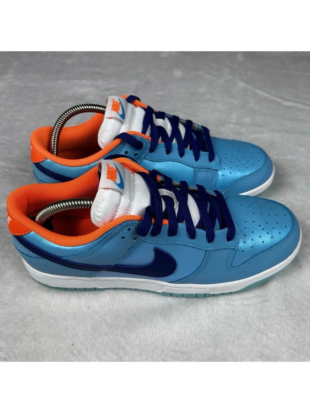 Nike Dunk Low SE Baltic Blue/Total Orange Shoes Men's Size 10 HQ1538-416 New